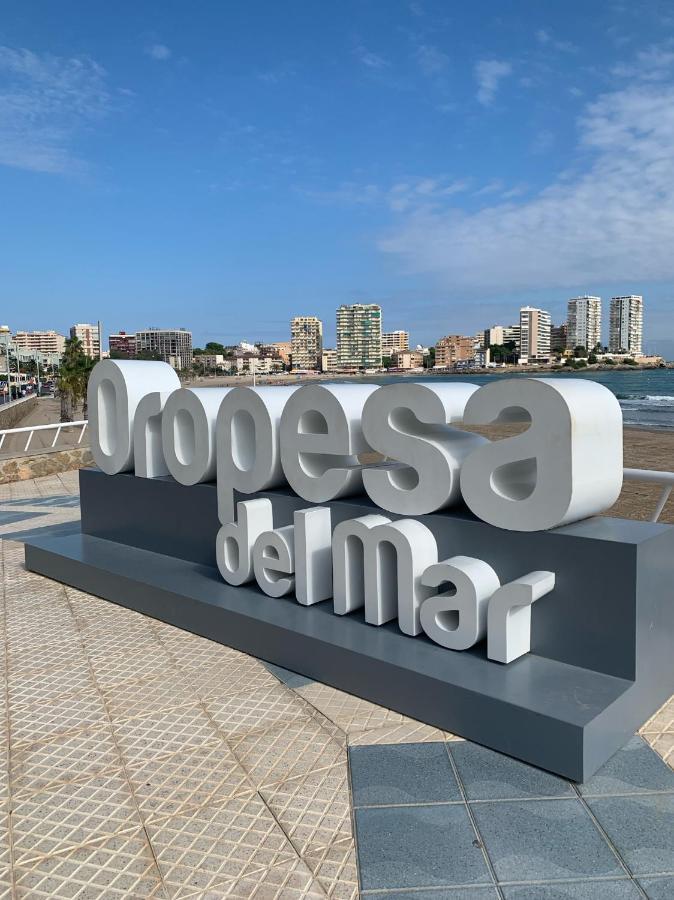 Apartamento En Primerisima Linea De Playa Con Espectaculares Vistas Netflix, Prime Y Disney Oropesa del Mar Extérieur photo